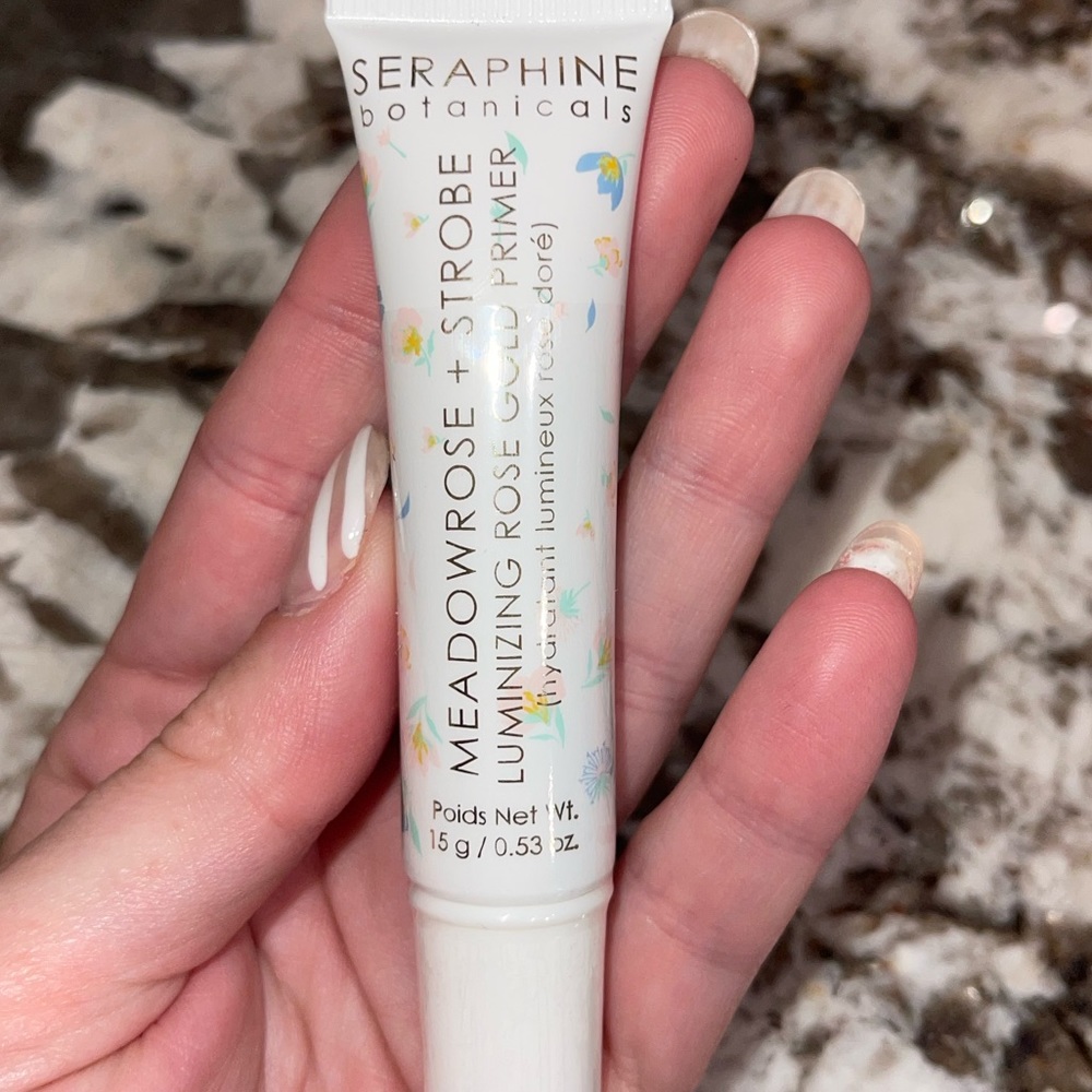 3/$20 Seraphine Botanicals Illuminating Rose Gold Primer
